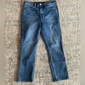 Gap Denim Cigarette High Rise Jeans